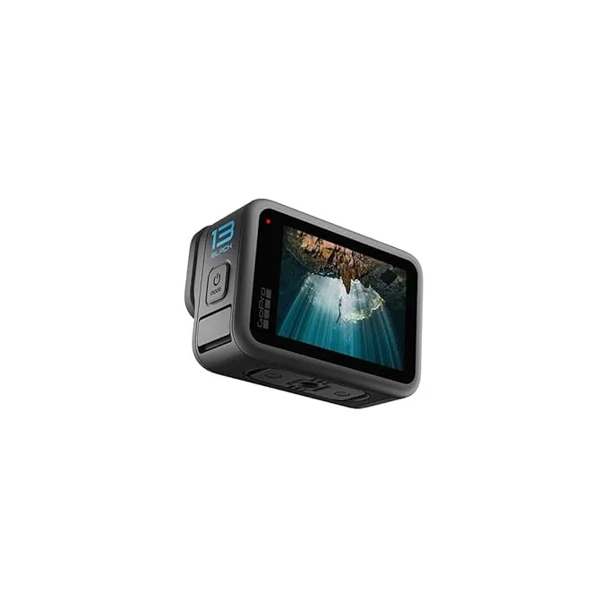 HERO13 Black - Waterproof Action Camera with 5.3K60 Video, 27MP Photo + Compatability with HB-Series Lenses - Product Details