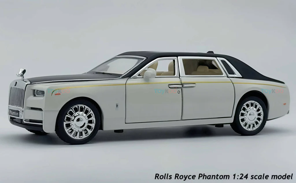 Rolls Royce Phantom 1:24 diecast scale model | Assorted Color - Product Details